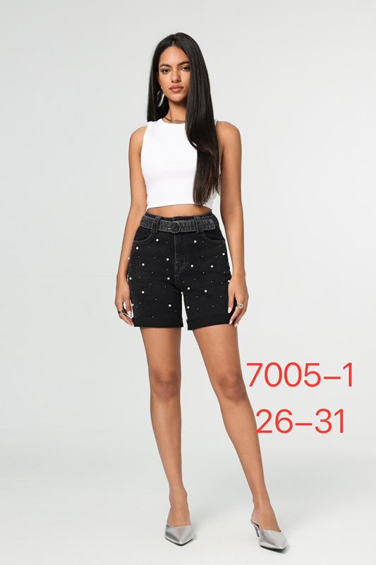 Шорты NewJeans (26-31) 7005-1 black (лето)