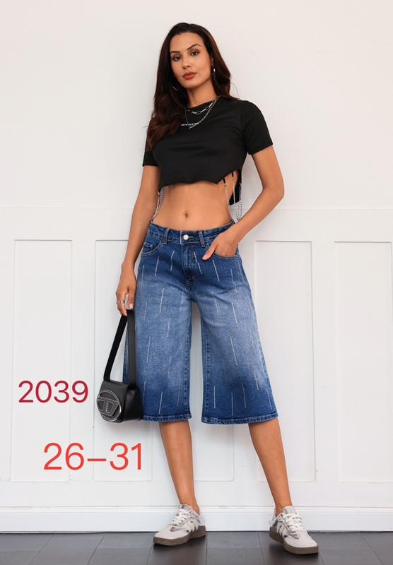 Шорты NewJeans (26-31) 2039 blue (лето)