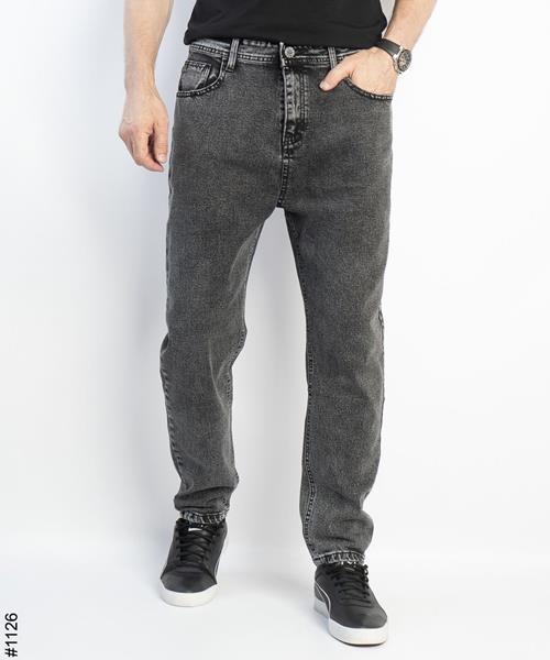 Джинсы Basanjiu (30-40) 1126 grey (деми)