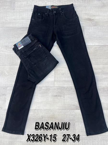 Джинсы Basanjiu (27-34) 326Y-15 navy (деми)