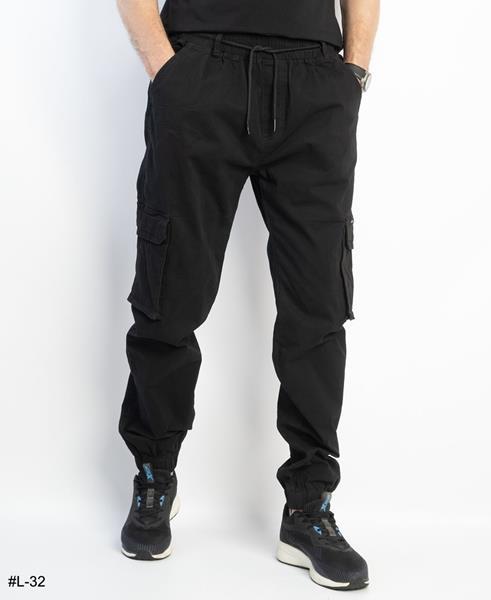 Джоггеры Basanjiu (29-38) L32 black (деми)