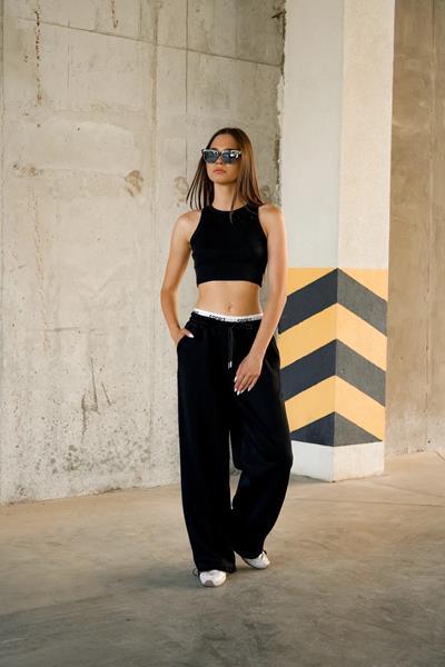 Штаны спорт Little Secret (S-L) 20031 black (деми)