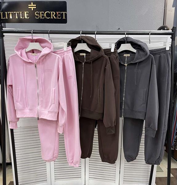Костюм спорт Little Secret (S-L) A100 pink (деми)