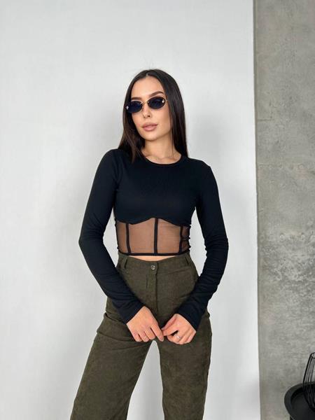 Топ Arina (42-46) 1448 black (деми)