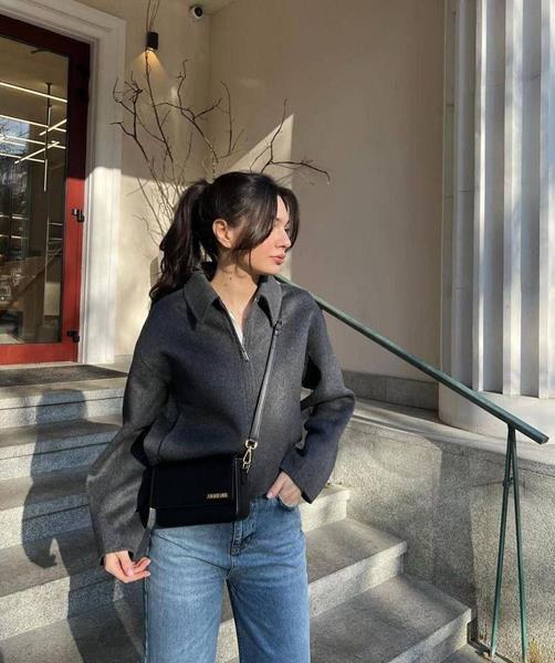 Пиджак Arina (42-52) 1528 d.grey (деми)