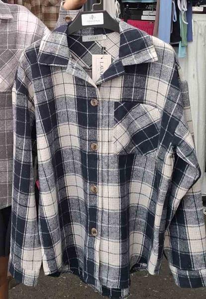 Рубашка Arina (42-52) 1637 navy (деми)