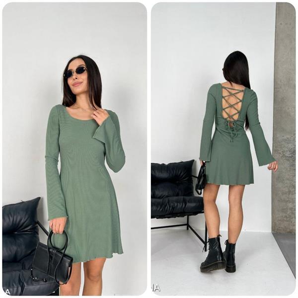 Платье Arina (42-48) 3057 mint (деми)