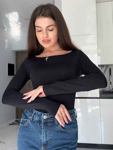 Свитер Arina (42-48) 4165 black (деми)