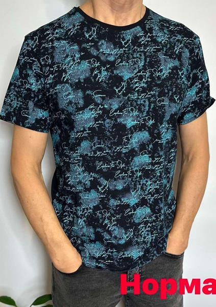 Футболка Vip Stendo (M-2XL) 5127 black (лето)