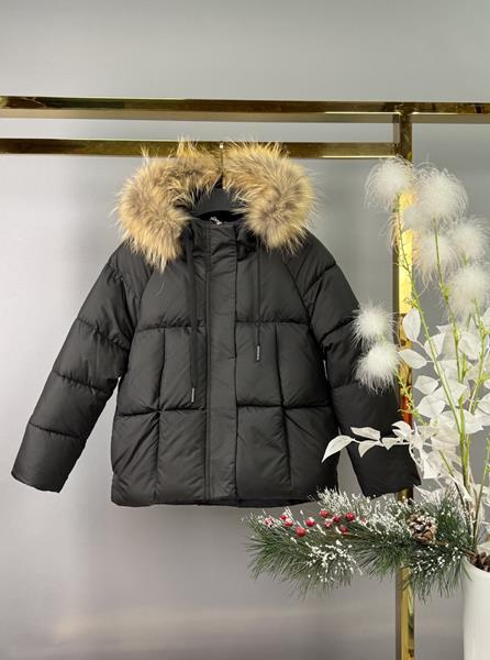 Куртка Delfinka (128-152) 58671 black (зима)