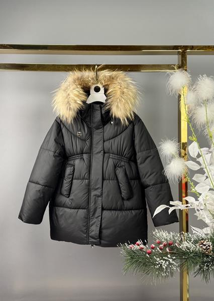 Куртка Delfinka (98-122) 58691 black (зима)