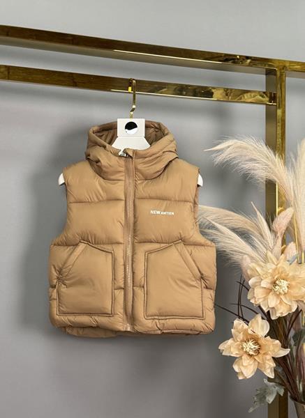 Жилетка Delfinka (92-116) 8122 d.beige (деми)