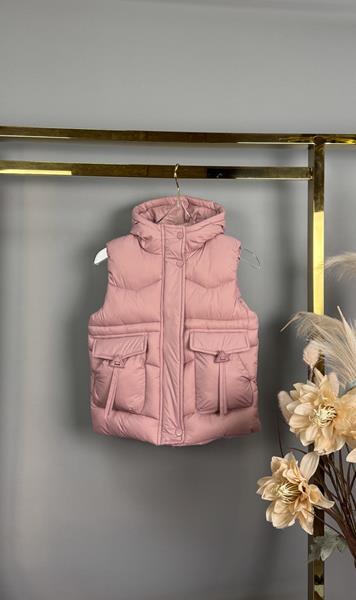 Жилетка Delfinka (116-140) 8169 pink (деми)