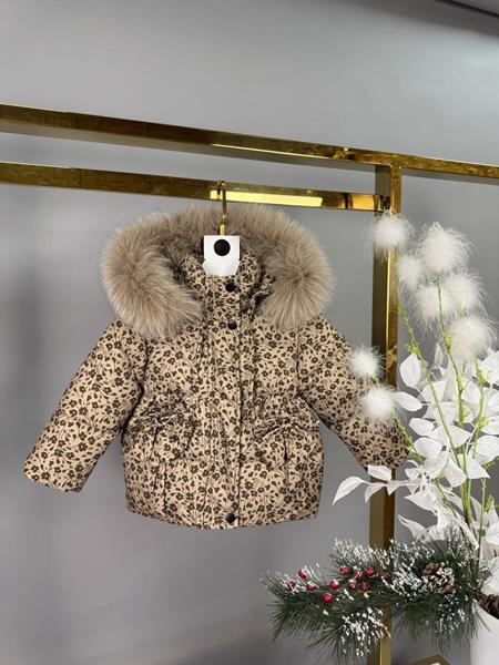 Куртка Delfinka (80-104) 8854 brown (зима)