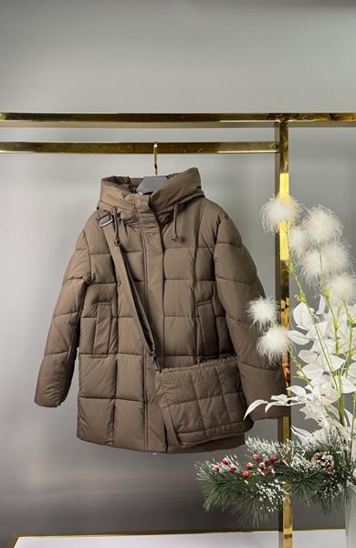 Куртка Delfinka (140-164) CP66 brown (зима)