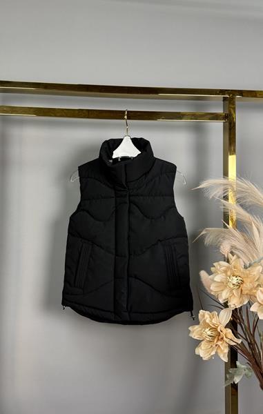 Жилетка Delfinka (122-146) L118 black (деми)