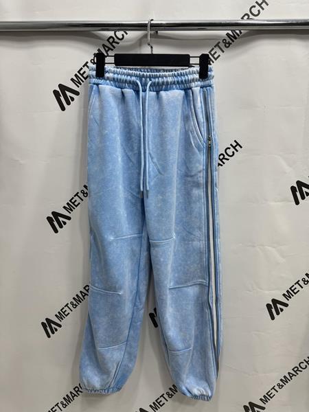 Штаны спорт Met&March (S-L) 89009 l.blue (деми)