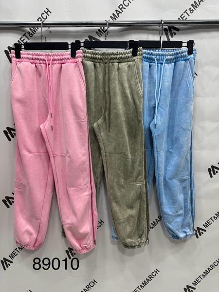 Штаны спорт Met&March (S-L) 89010 pink (деми)