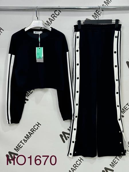 Костюм спорт Met&March (M-XL) HO1670 black (деми)