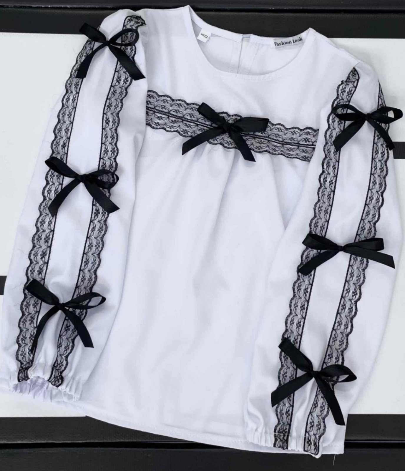 Блузка iBamBino (116-140) IB559 white (деми)