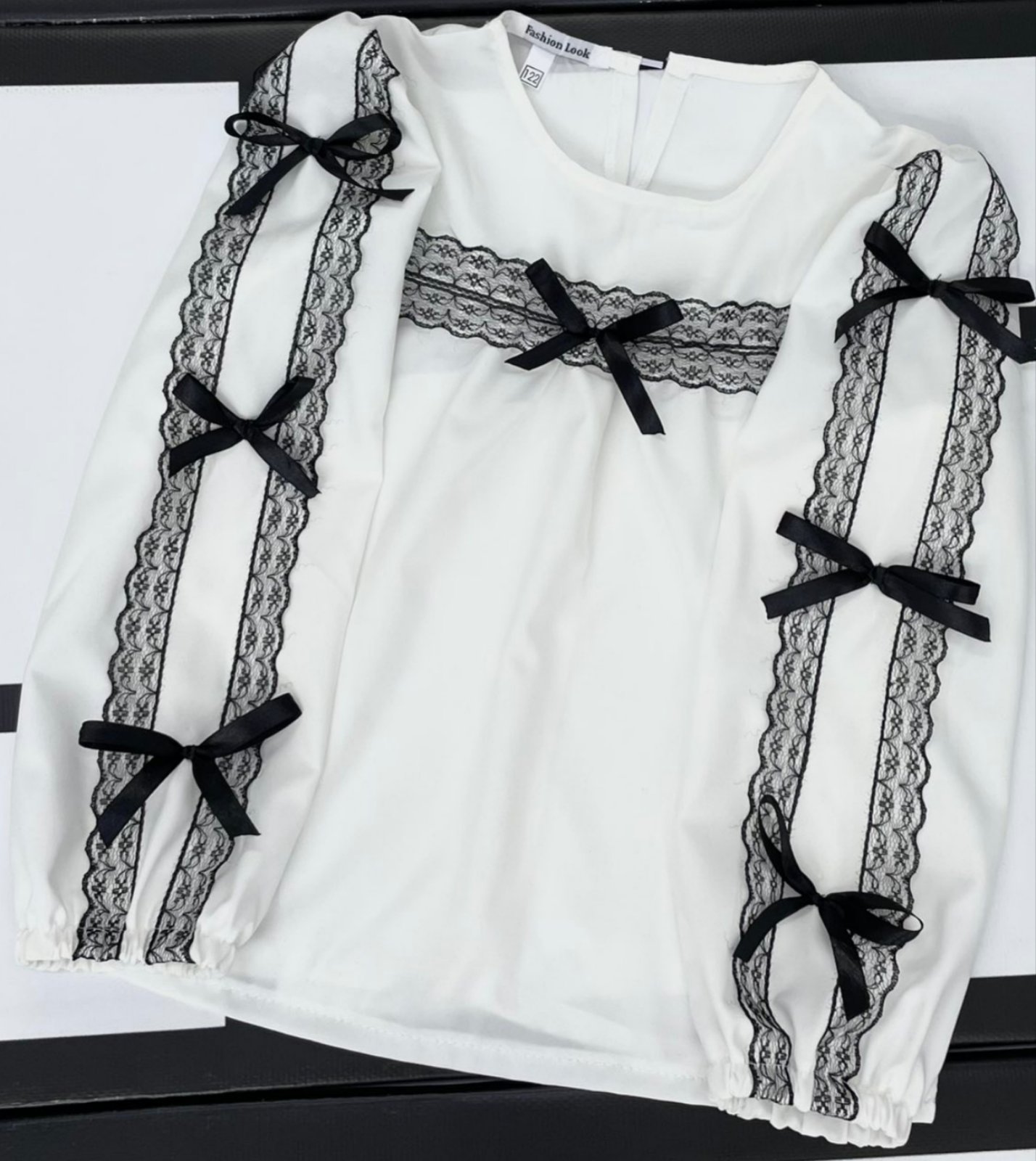 Блузка iBamBino (116-140) IB560 milk (деми)