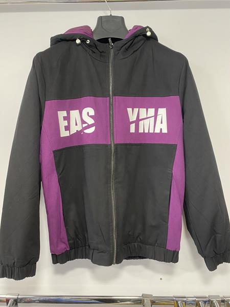 Ветровка Faraon (M-3XL) 6602 black-purple (деми)