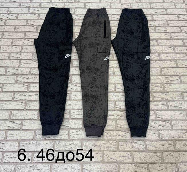 Штаны спорт Faraon (46-54) 6 black (деми)