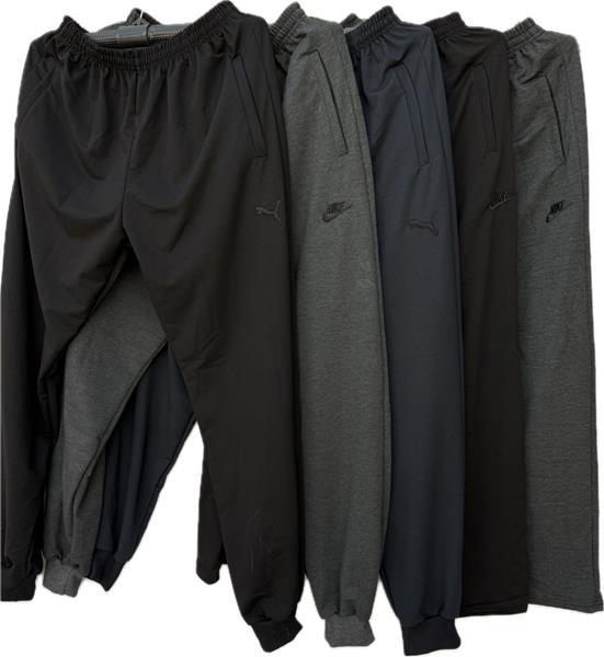 Штаны спорт Faraon (56-64) F357N black (деми)