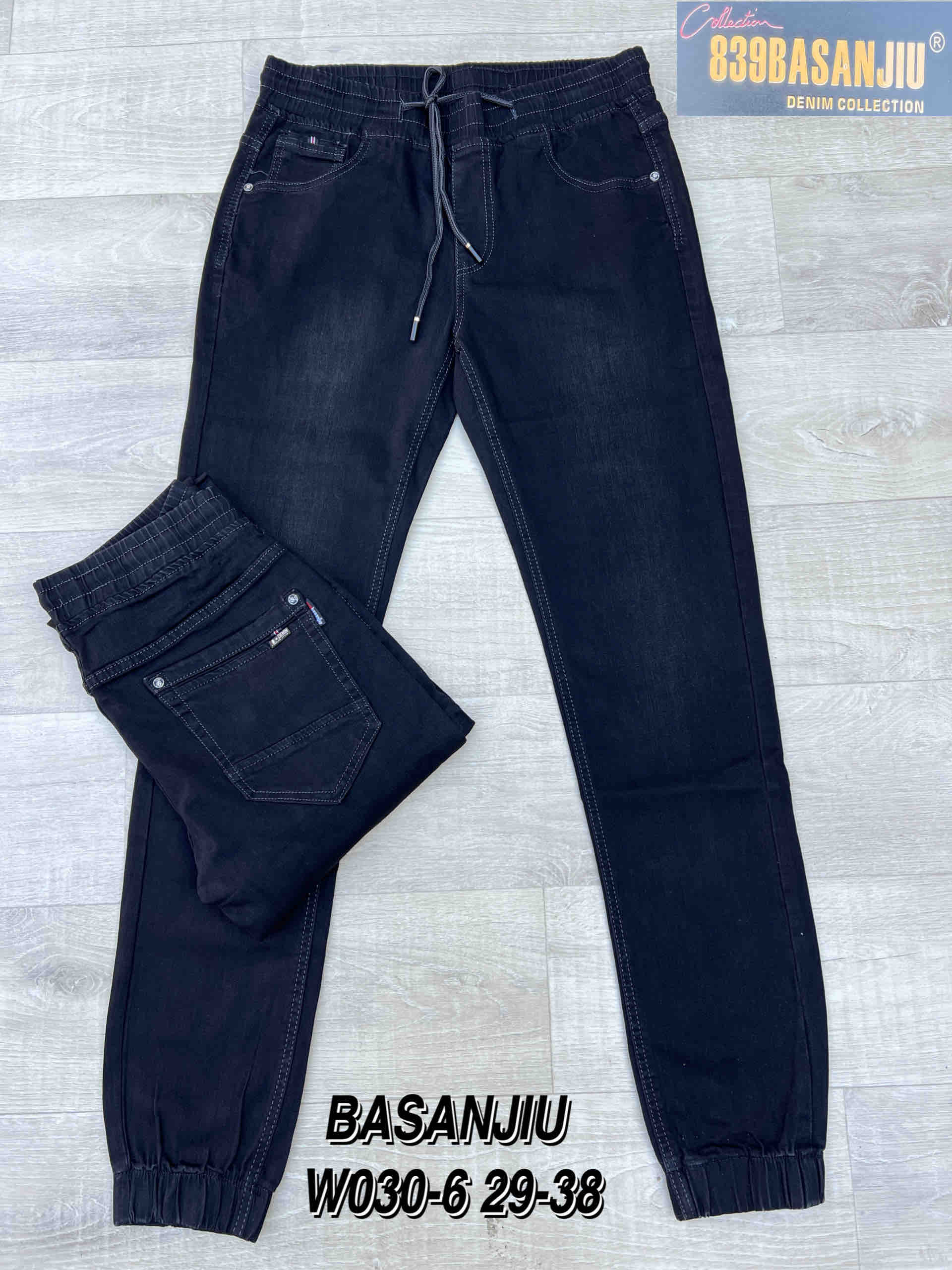 Джинсы God Baron (29-38) W030-6 blue (деми)