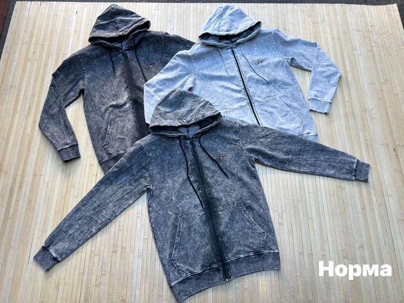 Кофта спорт Navas (M-2XL) NV507 l.grey (деми)