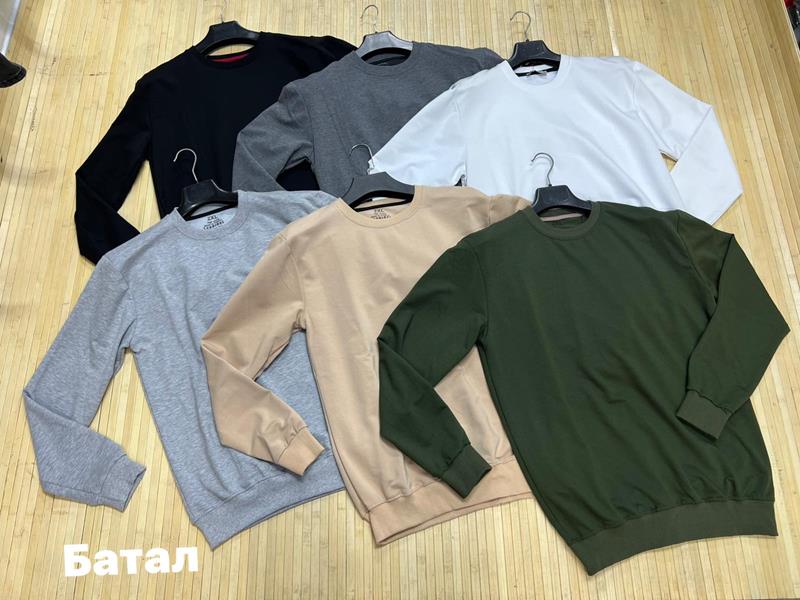 Свитер Navas (2XL-6XL) NV542 d.grey (деми)