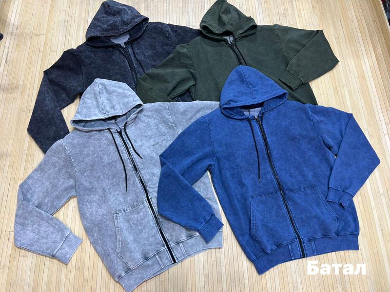 Кофта спорт Navas (3XL-6XL) NV555 blue (деми)