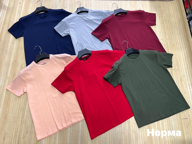 Футболка Navas (M-3XL) NV622 wine (лето)