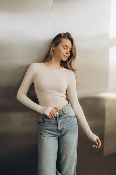 Топ Little Secret (S-L) 400735 beige (деми)