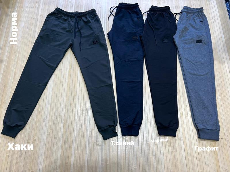 Штаны спорт Navas (XL-3XL) NV727 grey (деми)