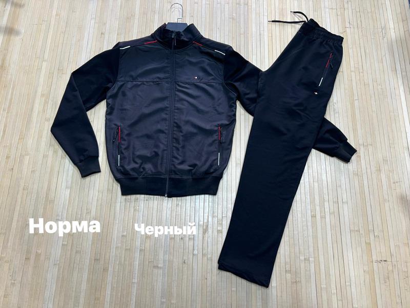 Костюм спорт Navas (M-2XL) NV774 black (деми)