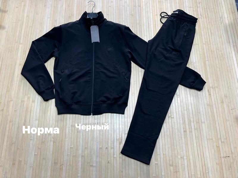 Костюм спорт Navas (M-2XL) NV777 black (деми)
