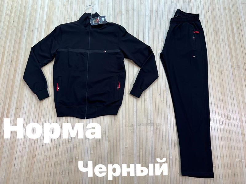 Костюм спорт Navas (M-2XL) NV780 black (деми)