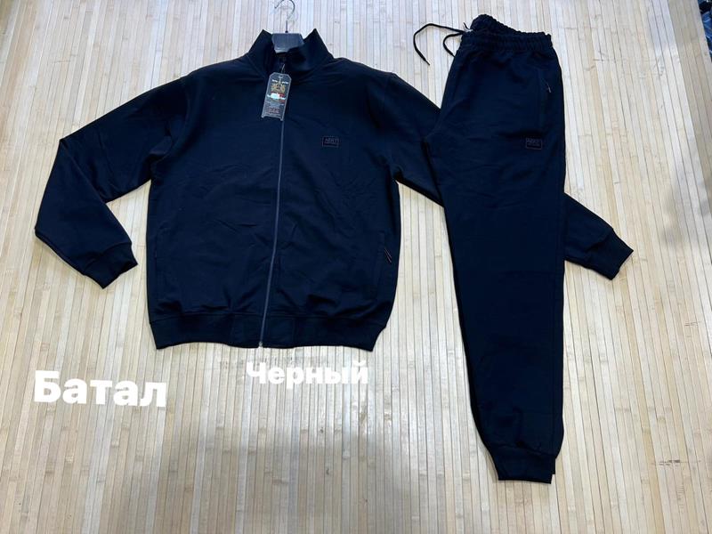 Костюм спорт Navas (3XL-6XL) NV795 black (деми)