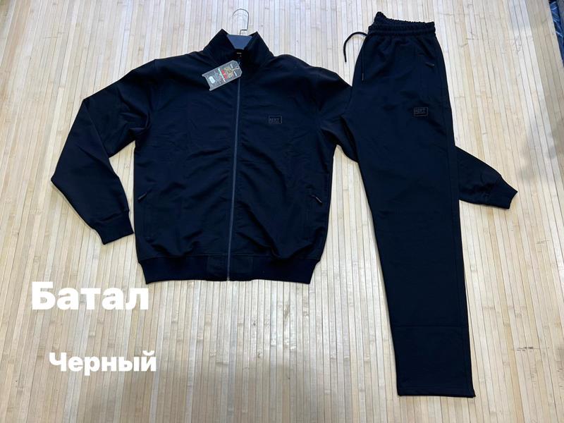 Костюм спорт Navas (3XL-6XL) NV796 black (деми)