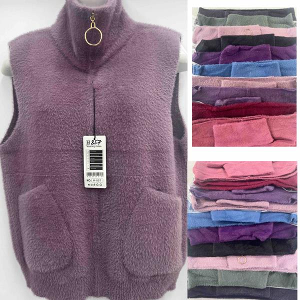 Жилетка Peng (52-58) H857 mix (деми)