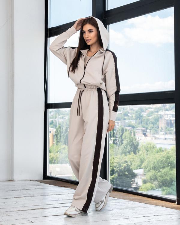 Костюм спорт AZNA (2XS-M) Д149 beige (деми)