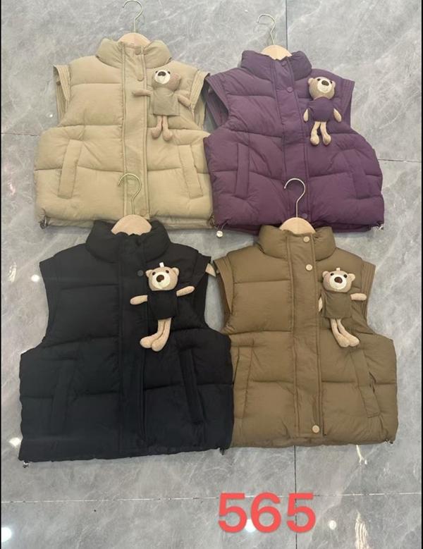 Жилетка Farbique (130-170) 565 black (деми)