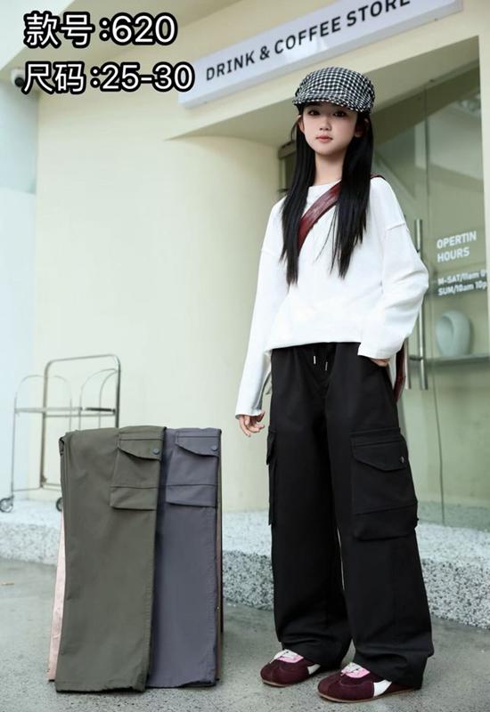 Штаны спорт Farbique (25-30) 620 khaki (деми)