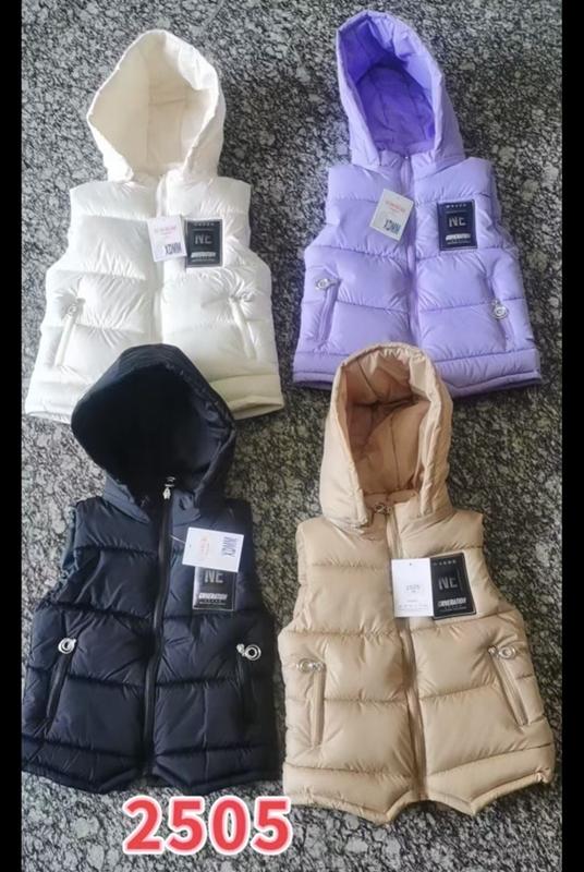 Жилетка Farbique (120-160) 2505 white (деми)