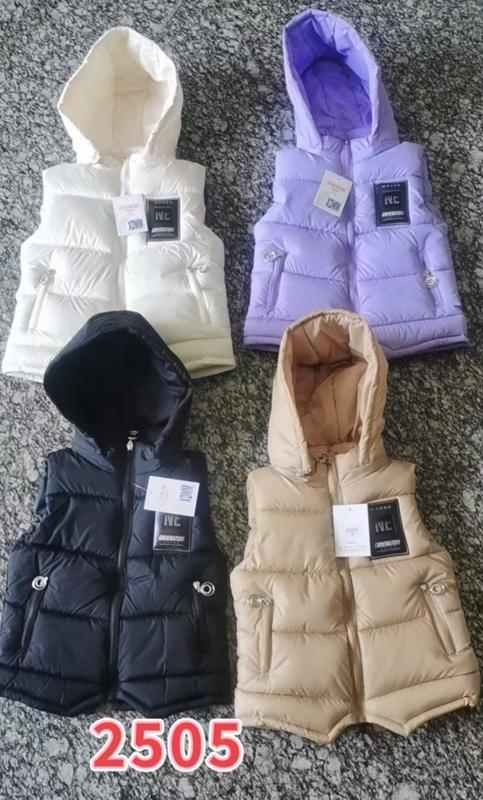 Жилетка Farbique (120-160) 2505 l.blue (деми)