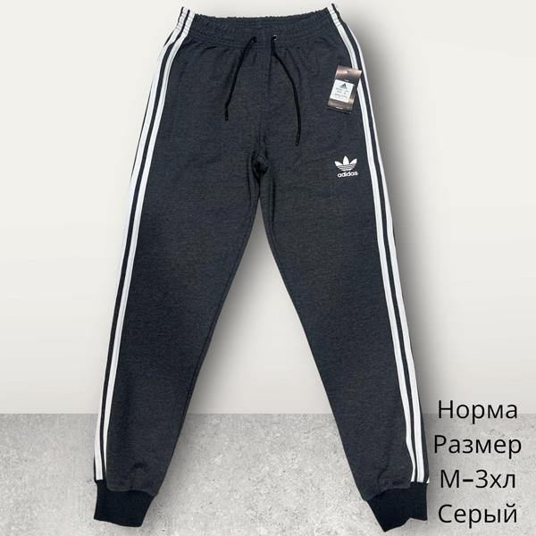 Штаны спорт Hai (M-3XL) H362 d.grey (деми)