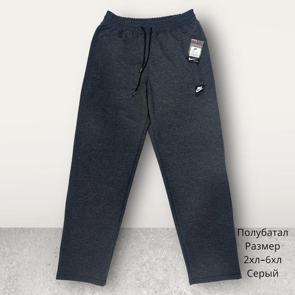 Штаны спорт Hai (2XL-6XL) H374 grey (деми)