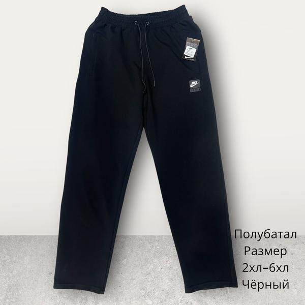 Штаны спорт Hai (2XL-6XL) H375 black (деми)