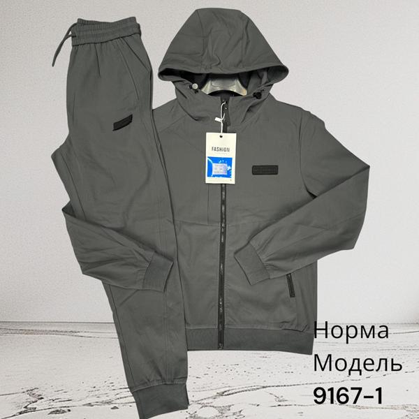 Костюм спорт Hai (M-3XL) 9167-1 d.grey (деми)